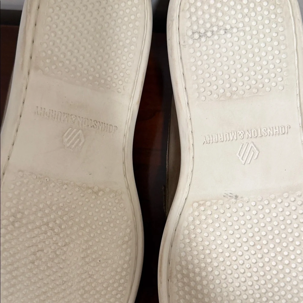 Johnston & Murphy Tan Slip-On Loafers
